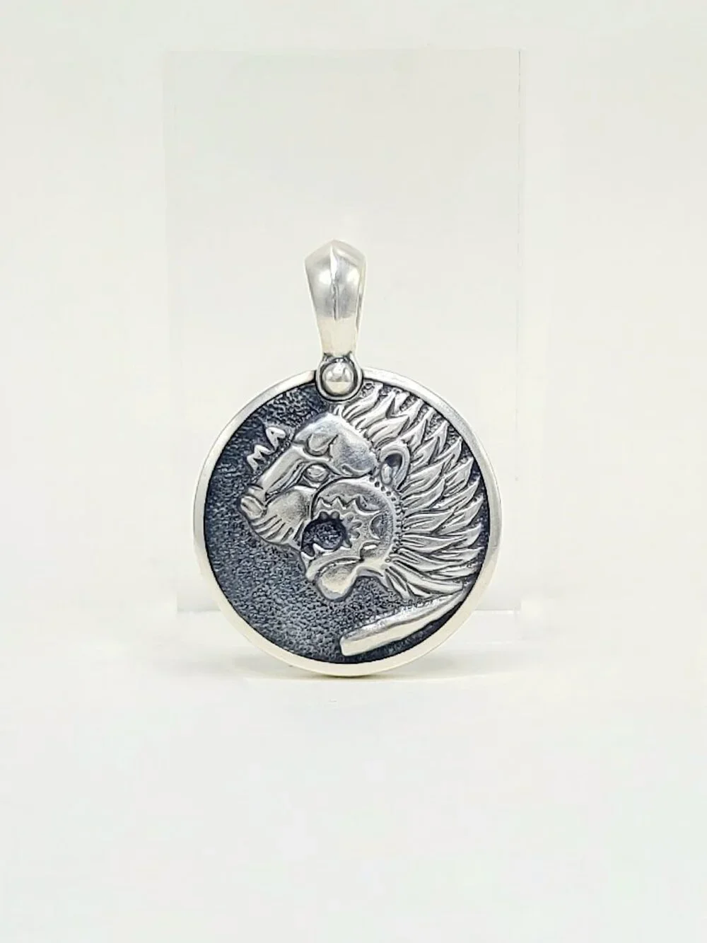 David Yurman Petrvs Lion Pendant in Sterling Silver